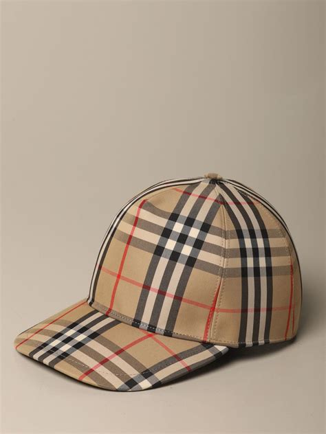 cappello baseball stile burberry|Men's Burberry Baseball Caps .